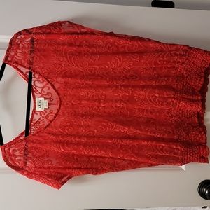 Ariat Embroidered Mesh Top